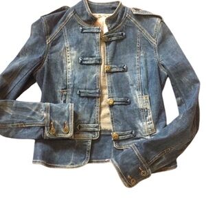 Chelsea & Violet military denim jacket
